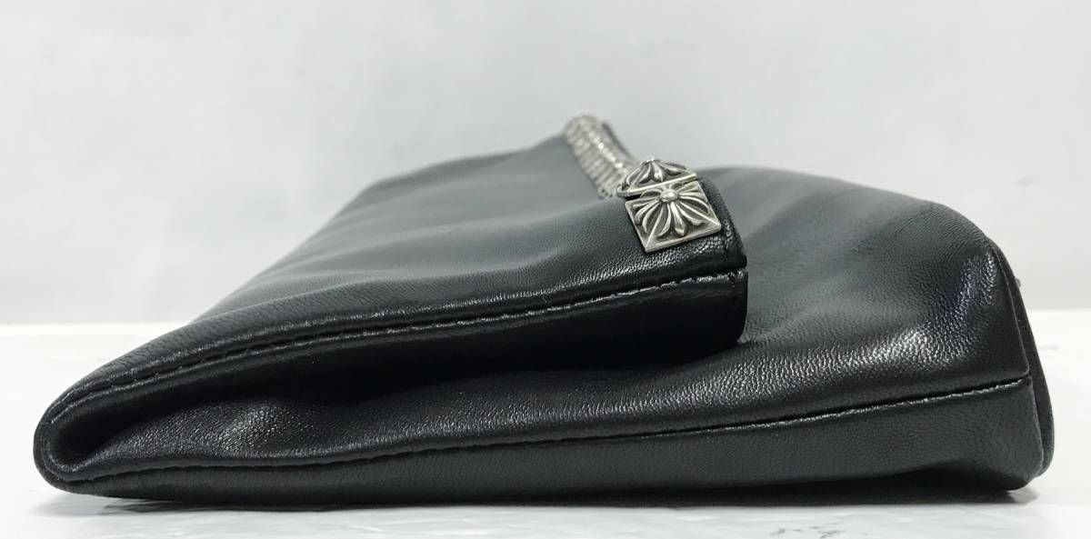 CHROME HEARTS｜クロムハーツ CLUTCH BAG W/PYRAMID STUDS ゼロ