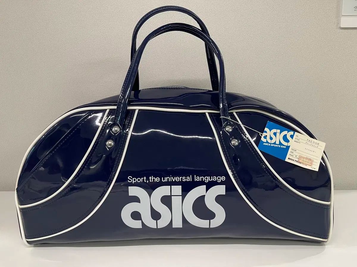 アシックス 80-90s ヴィンテージ オールド スポーツバッグ