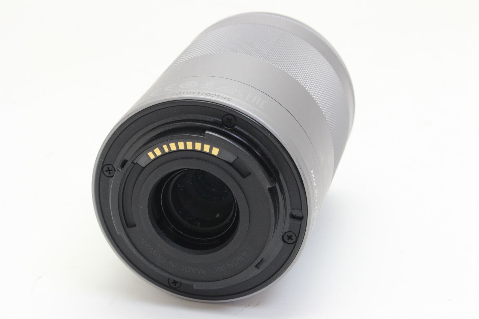  AB Canon キヤノン EF-M 55-200 mm F 4.5-6.3 IS STM シルバー 初期不良 無料 9-68 レンズ(ズーム) カメラ