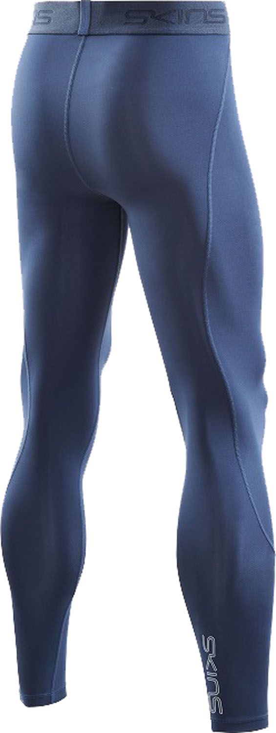 スキンズ SKINS SERIES-2 メンズロングタイツ スパッツ インナー 男性 コンプレッション 段階着圧 吸水 リカバリー ワークアウト スキー ランニング ハイキング ロゴ 18171210 019 ブラック USTAUSTRALIA_COM_AU