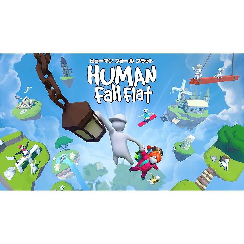 ヒューマンフォールフラット　バディ Human: Fall Flat] バディのぬいぐるみ登場! かわいすぎるので