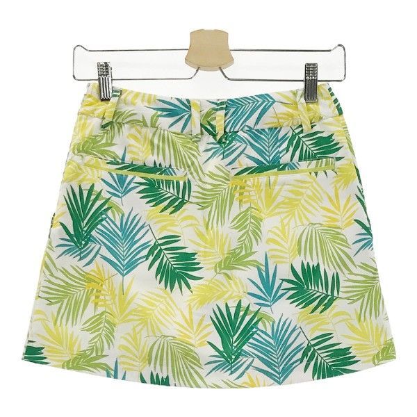 CALLAWAY キャロウェイ スカート 笹 総柄 ホワイト系 SS [240001969409