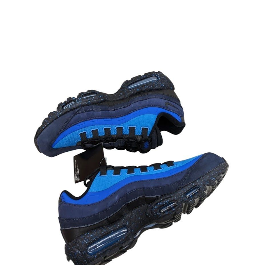 未使用品 Stash × Nike Air Max 95 Black and Harbor Blue 2024  