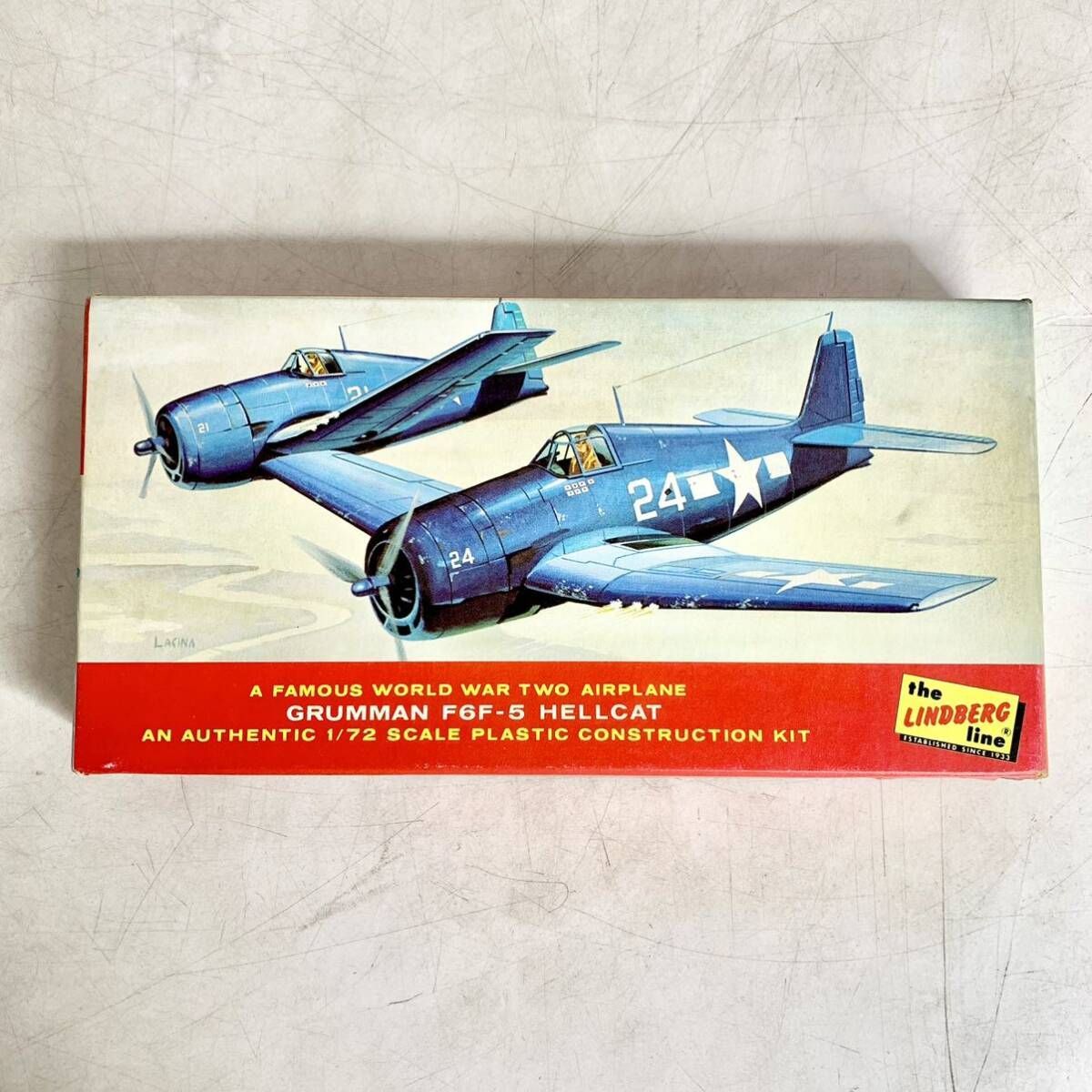 未組立 リンドバーグ LINDBERG 1/72 グラマン F6F-5 ヘルキャット GRUMMAN HELLCAT プラモデル No.484 現状品  - メルカリ