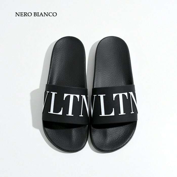 【新品・未使用】VALENTINO ラバースライドサンダル □ VALENTINO ラバー スライドサンダル バレンチノ シャワーサンダル