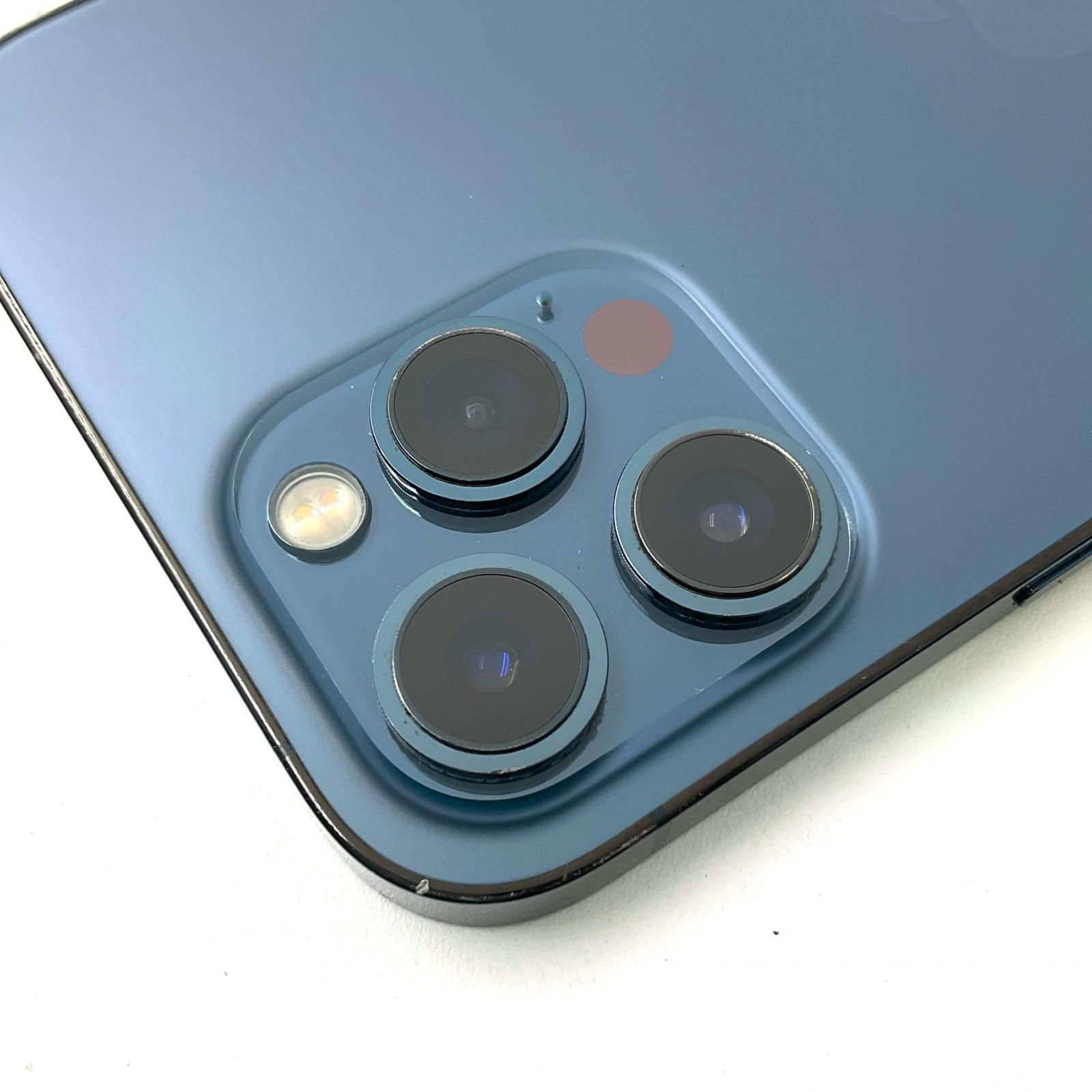 iPhone 12 Pro Max 256GB パシフィックブルー SIMフリー 白ロム 動作