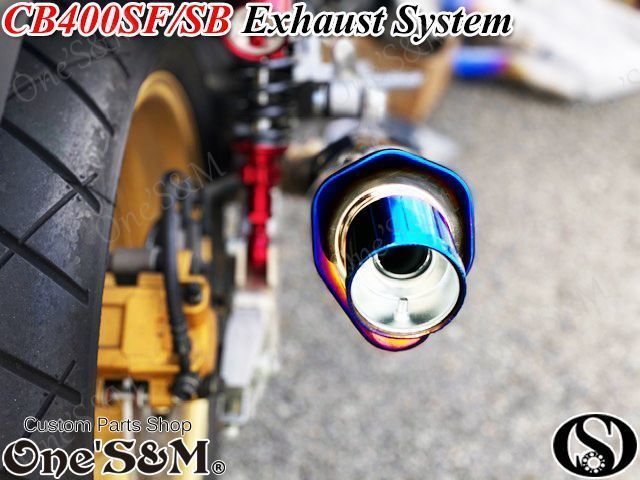 CB400 NC42 純正エキパイ・マフラー　美品！ ホンダ CB400SF エキパイマフラー 純正 中古 バイク 部品 NC42