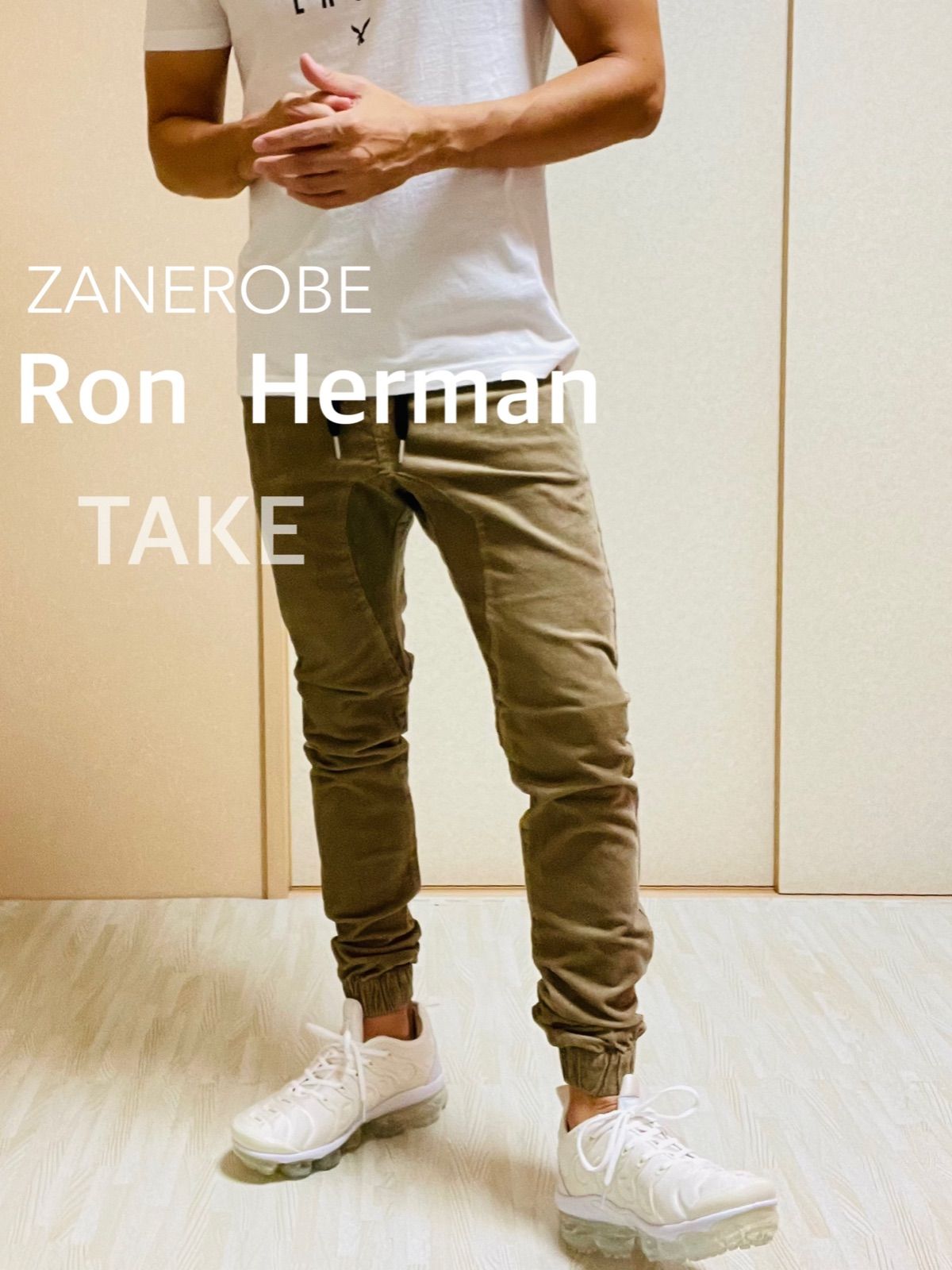 お歳暮 ロンハーマン ronherman 取り扱い ZANEROBE ジョガーパンツ