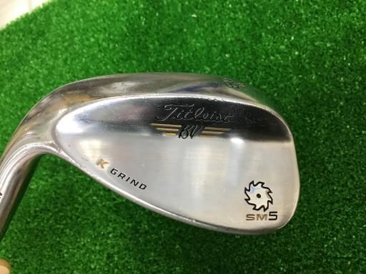 中古】 タイトリスト VOKEY SPIN MILLED SM5 ツアークロム 60