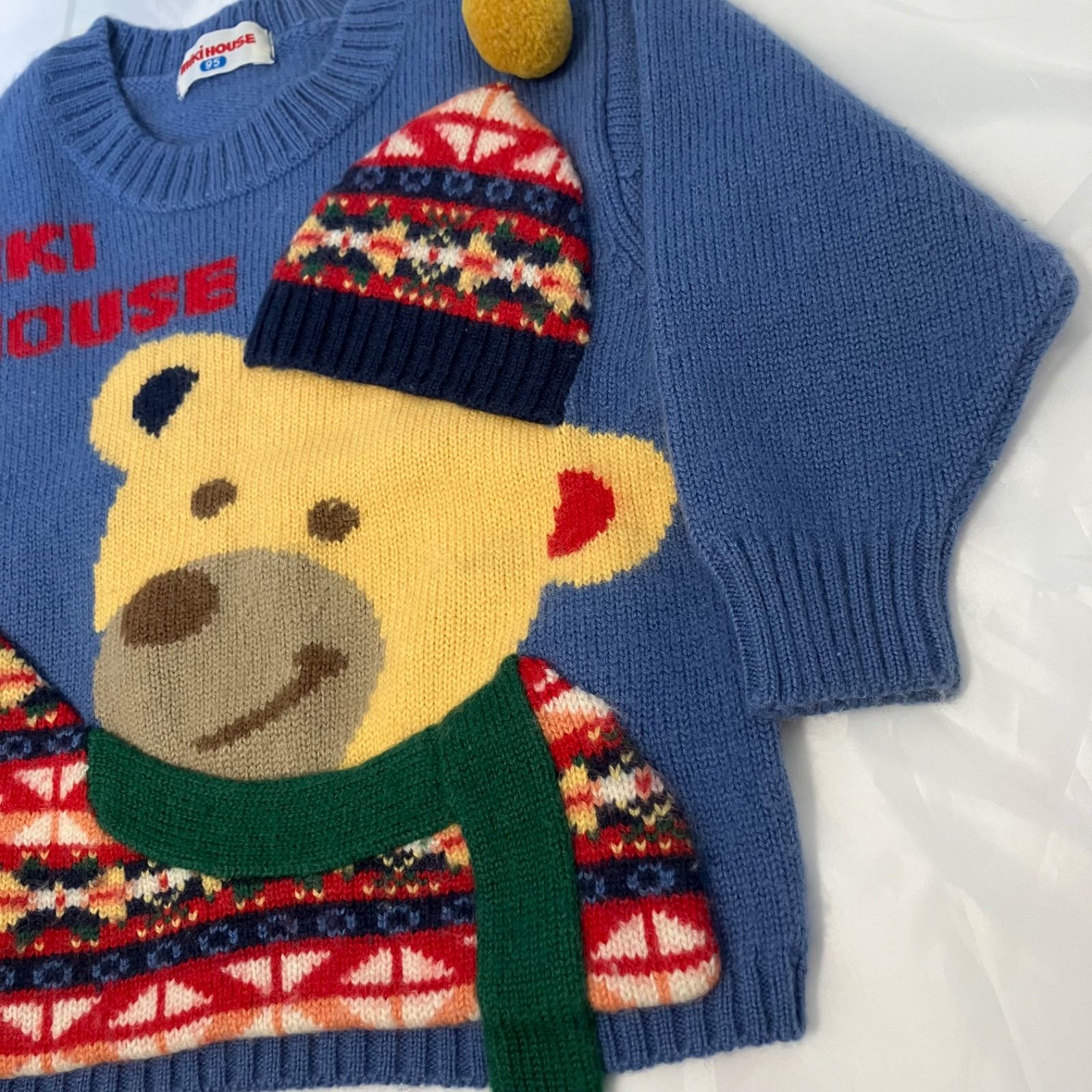 立体くまさんセーター