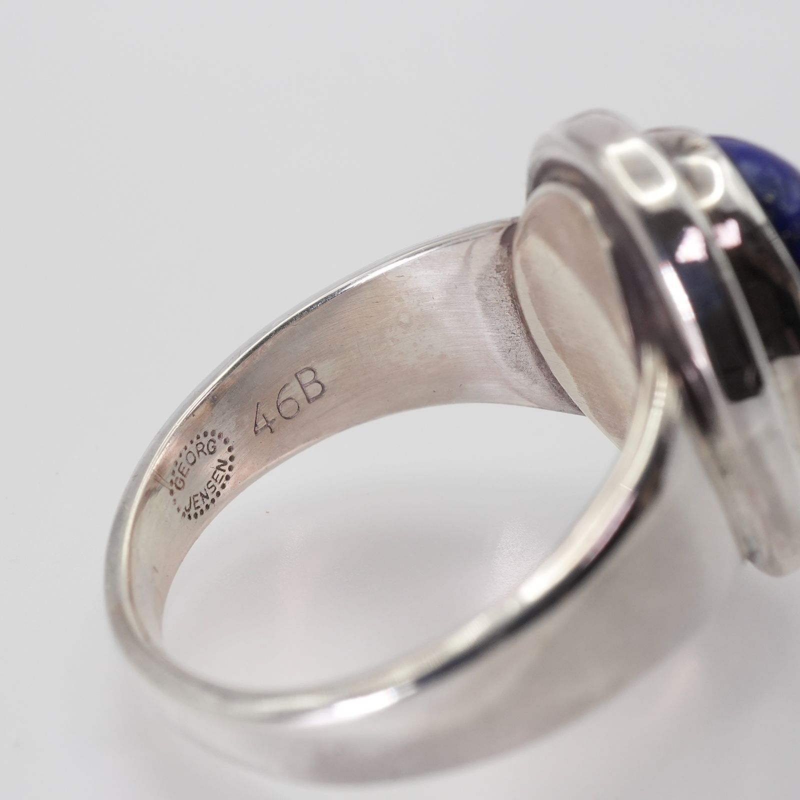 ジョージジェンセン ラピスラズリ シルバー リング 46B/24-4851S