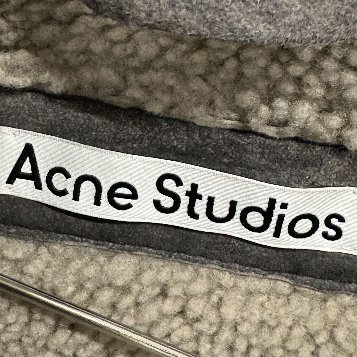 Acne Studios/アクネストゥディオズ 2023/24 ラムシアリングジャケット/FM-MN-LEAT000240/46