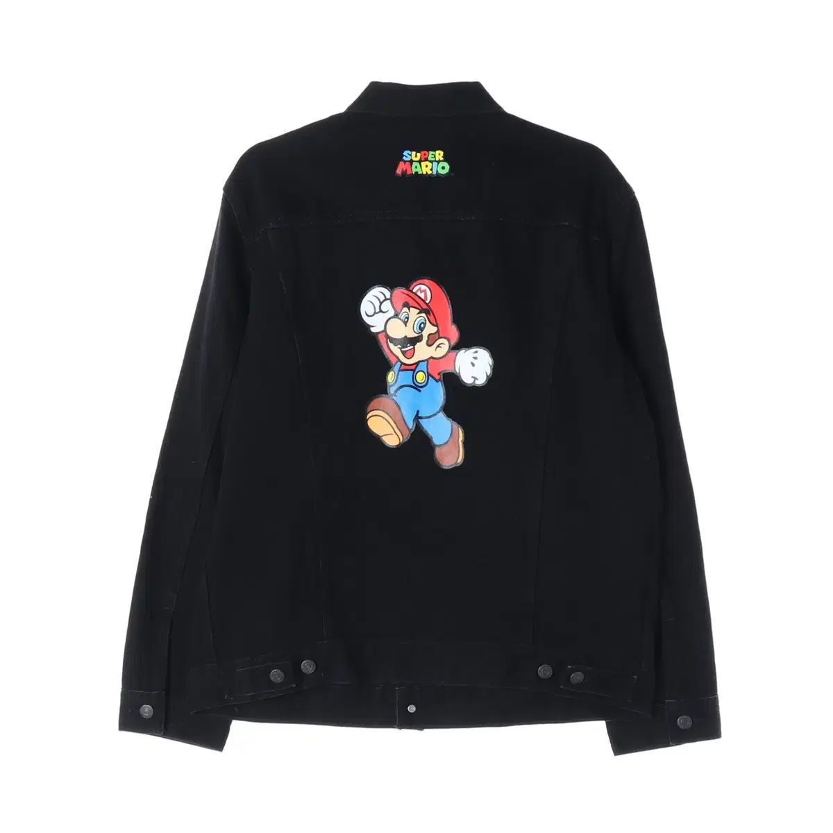 新品 XL LEVI'S(リーバイス) X スーパーマリオ 黒 プリント デニム