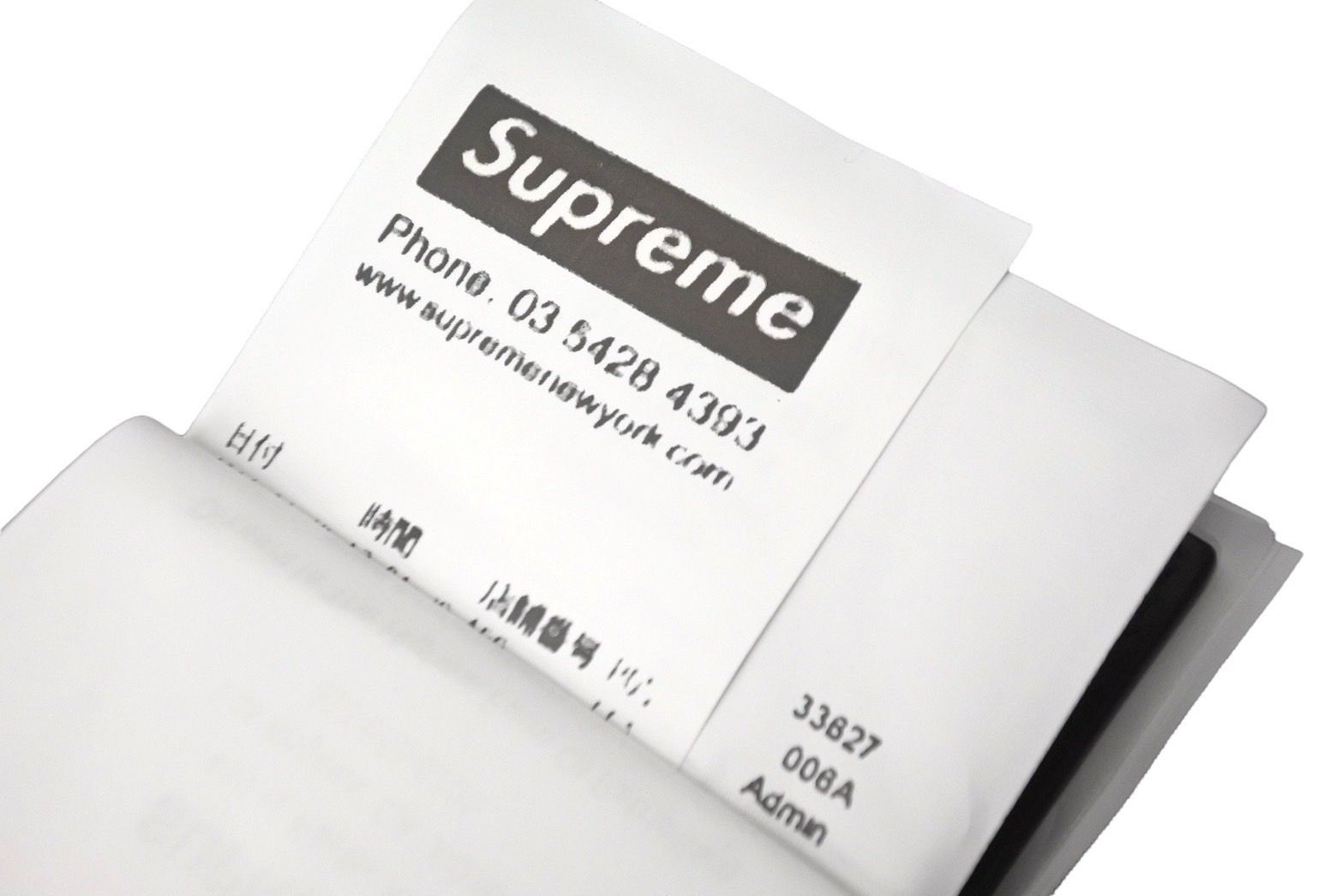 新品未使用 Supreme シュプリーム MM6 メゾン マルジエラ レシート 