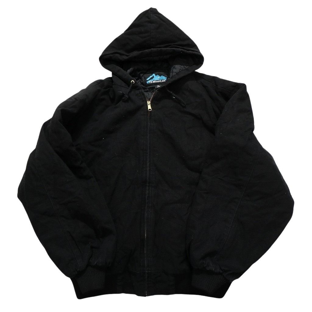 古着卸 アクティブ型 ダック地 ジャケット 4枚セット メンズ XL フェード フーディー 刺 無地 古着 NC0116 KANDAIZUMI_COM