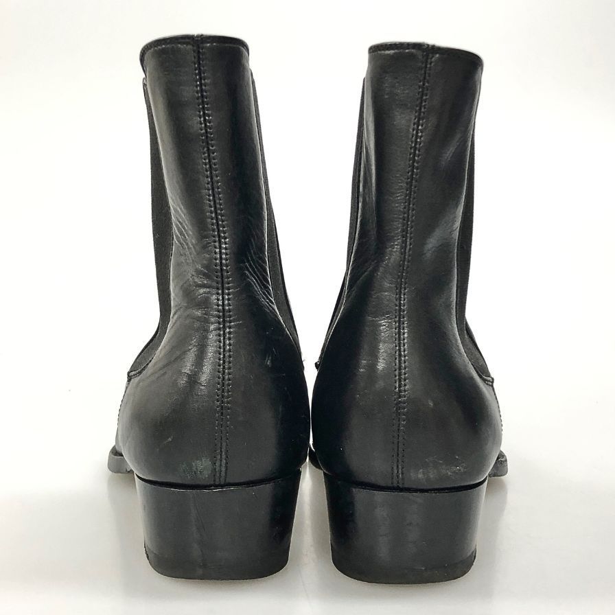SAINT LAURENT ブラック サイドゴアブーツ サイズ40
