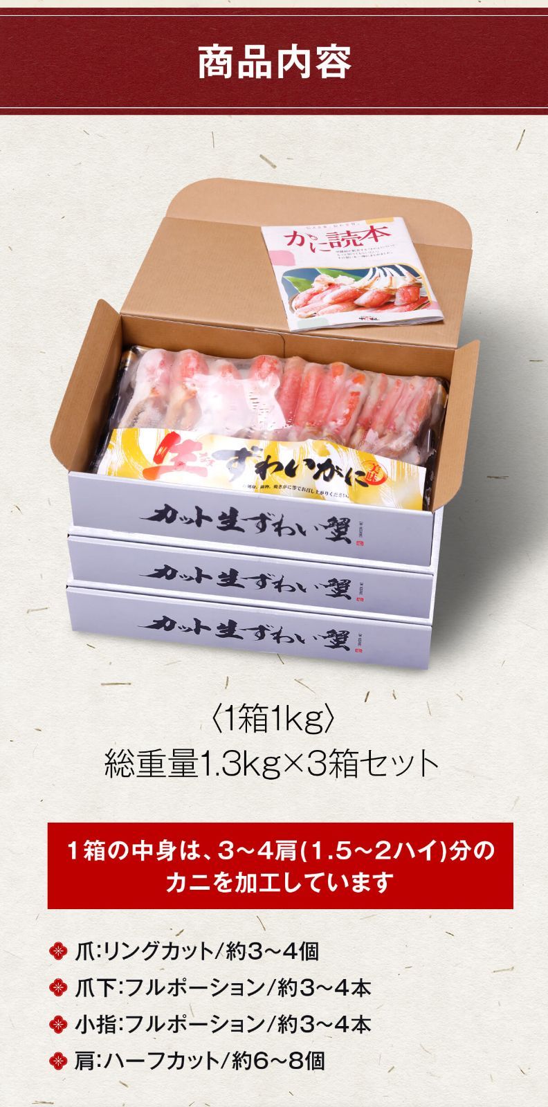 ×3個セットでお届け しゃぶしゃぶ