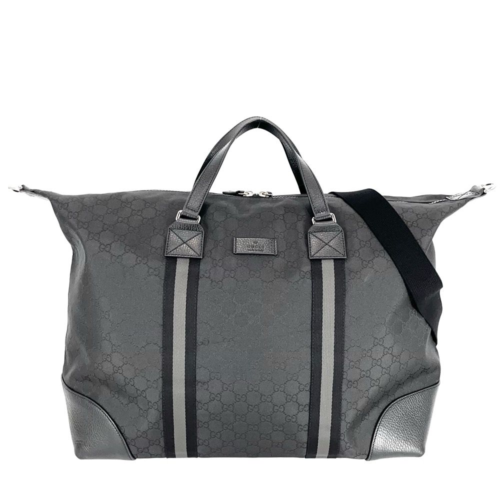 グッチ ボストンバッグ メンズ トラベルバッグ 旅行バッグ 大  