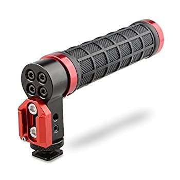 CAMVATE トップハンドルグリップマウント カメラのホットシューに シネマカメラ用 ラバーグリップ レッド