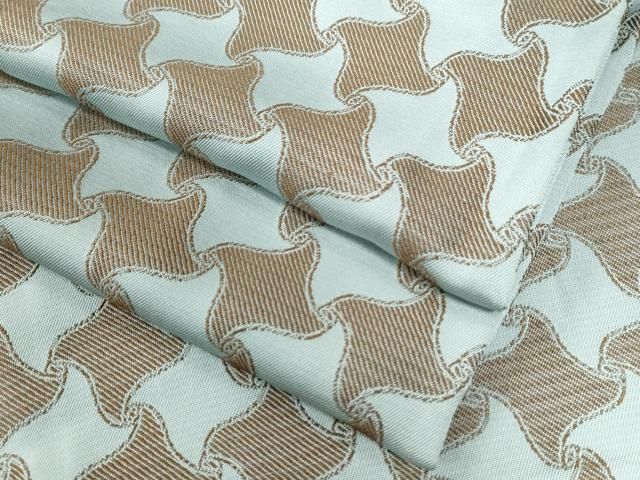 平和屋着物▽上質な紬 単衣 100亀甲 花唐草文 正絹 逸品 DAAT5976ud