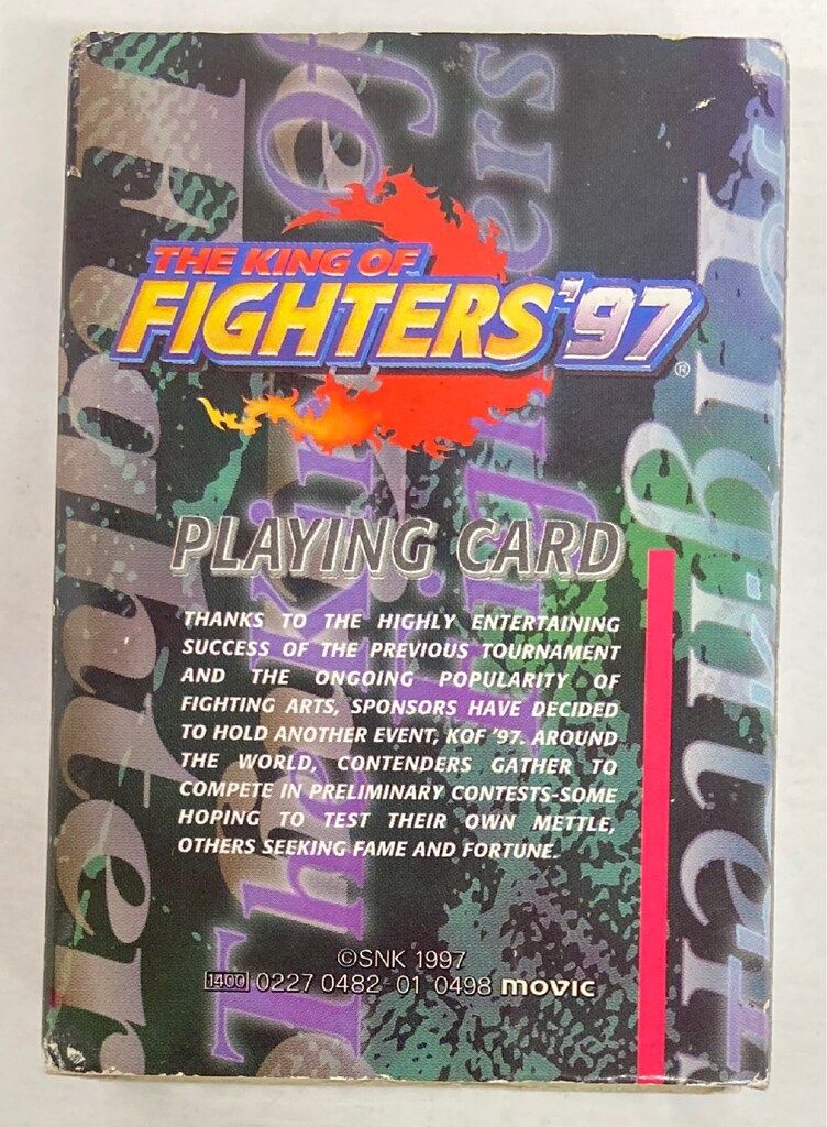 ムービック トランプ ザキングオブファイターズ97