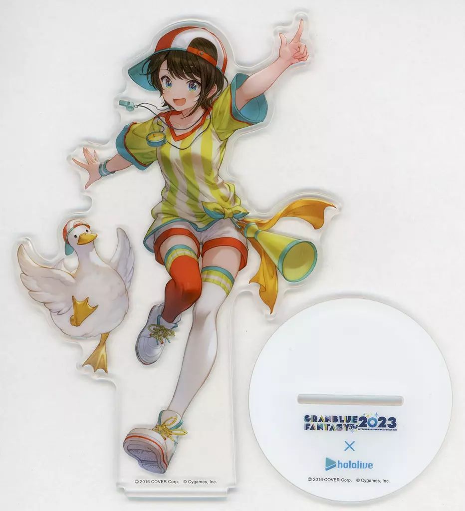 大空スバル 複製サイン入りアクリルパネル エンタメチャンス賞 ホロ