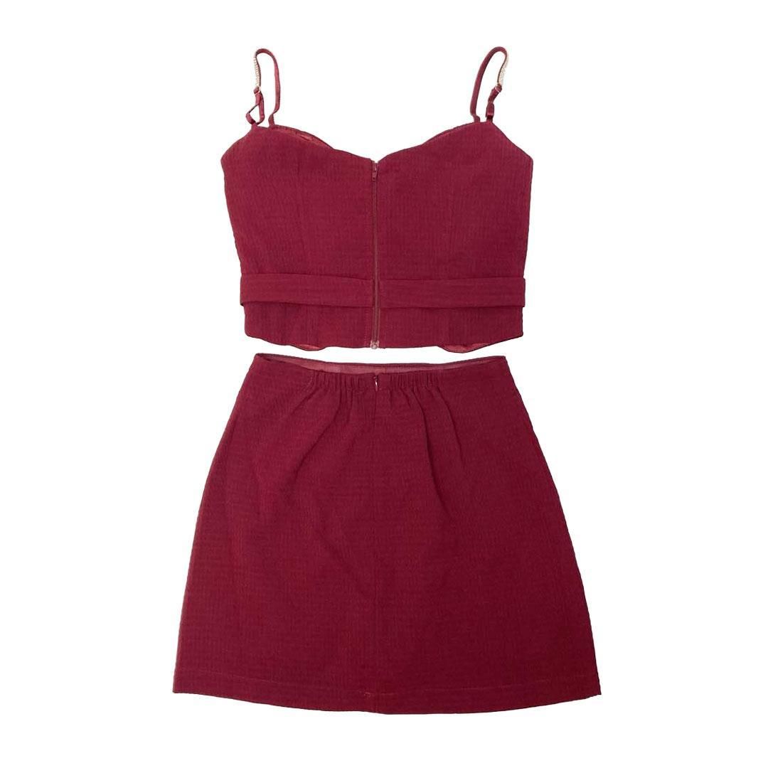 ROBE de FLEURS Glossyグロッシーセットアップドレス グロッシー セットアップドレス ROBE de FLEURS Glossyグロッシー