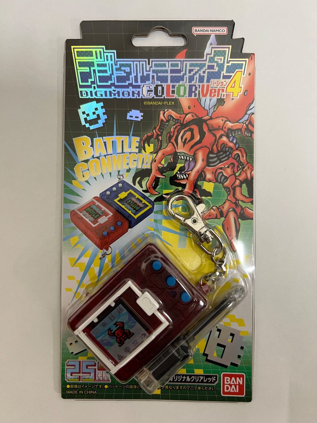 デジタルモンスターCOLOR 注文 Ver.4 オリジナルクリアレッド デジモン