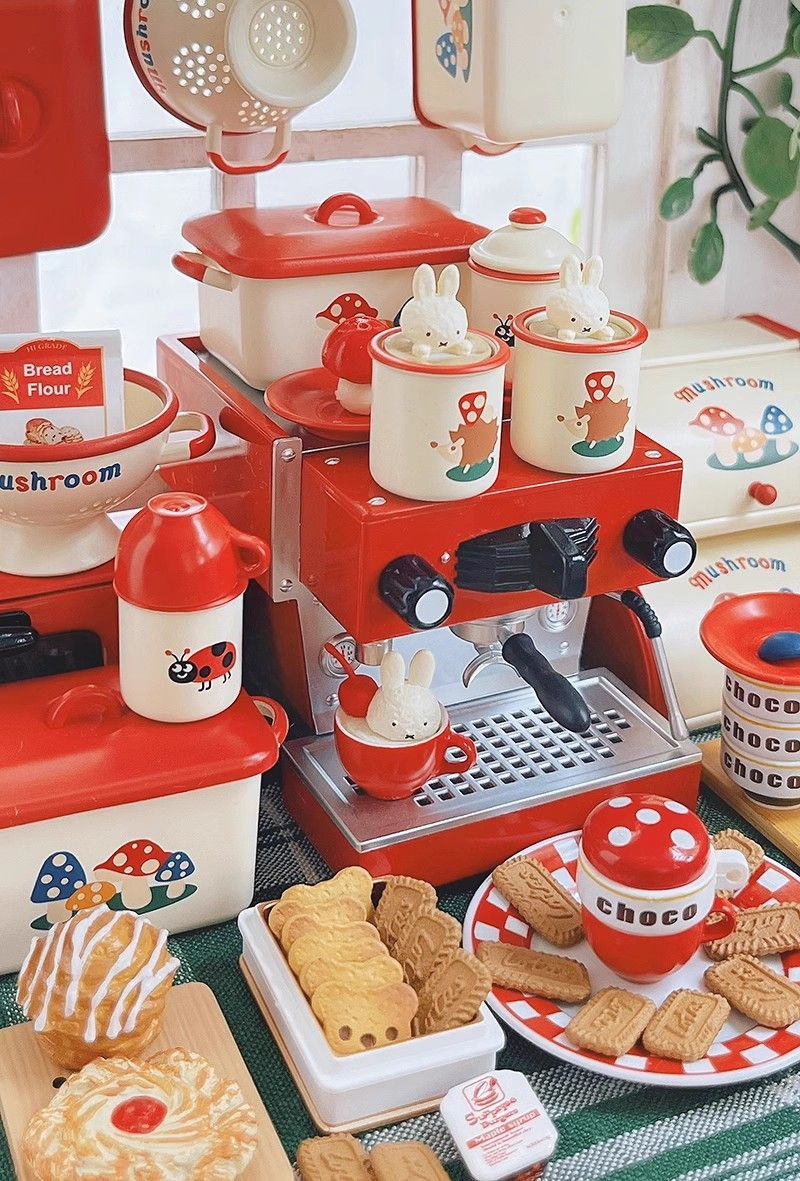 新色入荷】ミニチュア 1/6スケール キッチン収納容器セット - メルカリ