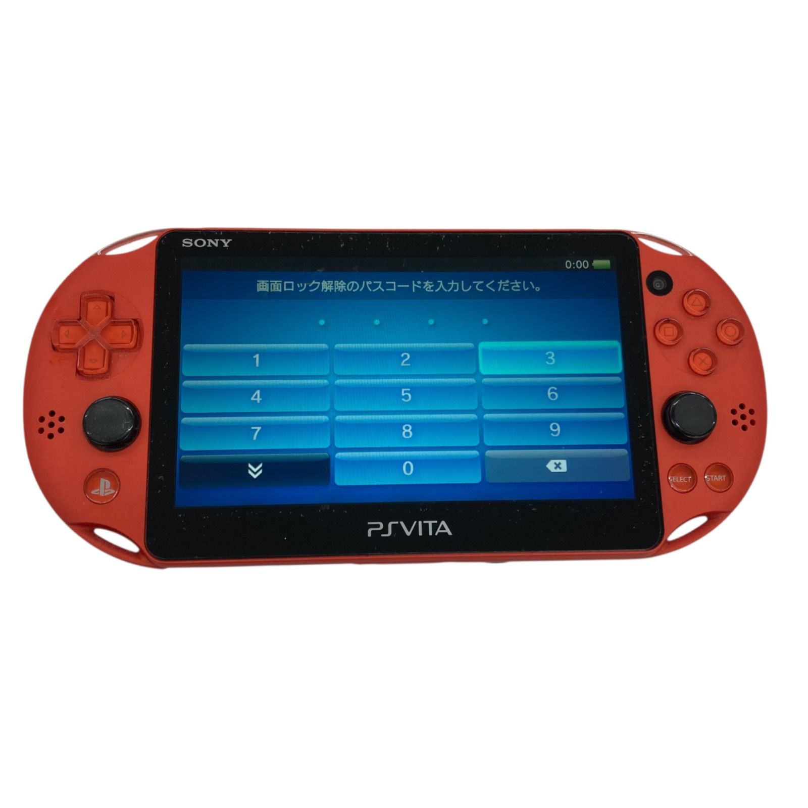 186000 ジャンク品 PlayStation VITA PCH-2000 レッド