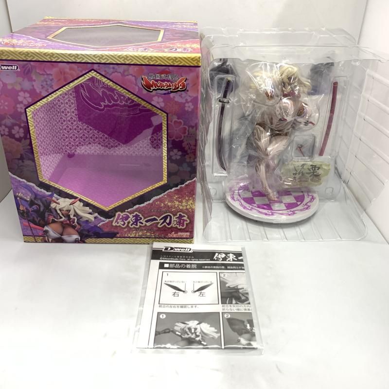 中古】ヴェルテクス 1/8 伊東一刀斎 戦国武将姫MURAMASA【箱傷み 