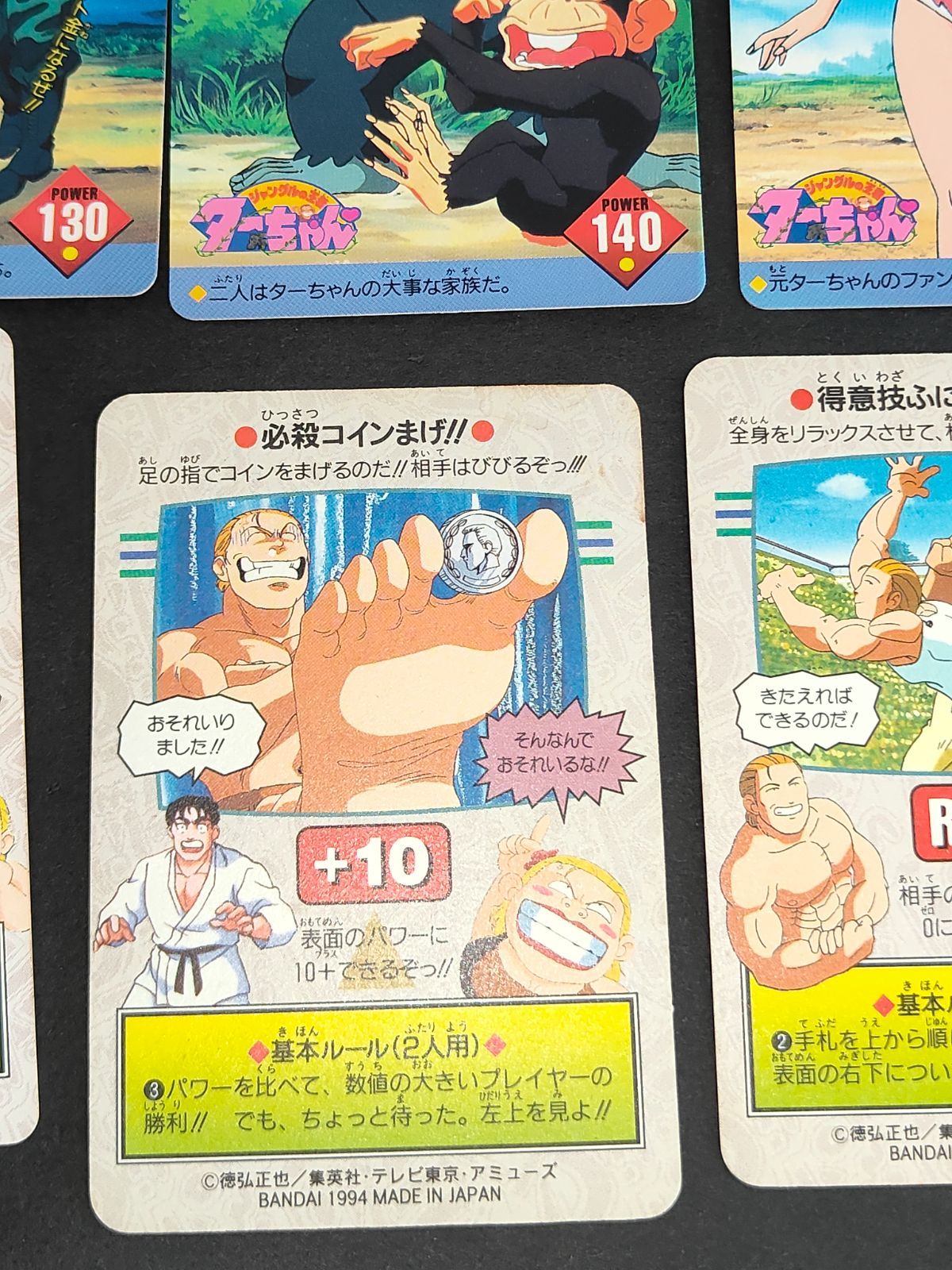 たーちゃん aca345 全21種 ジャングルの王者 ターちゃん カードダス BANDAI