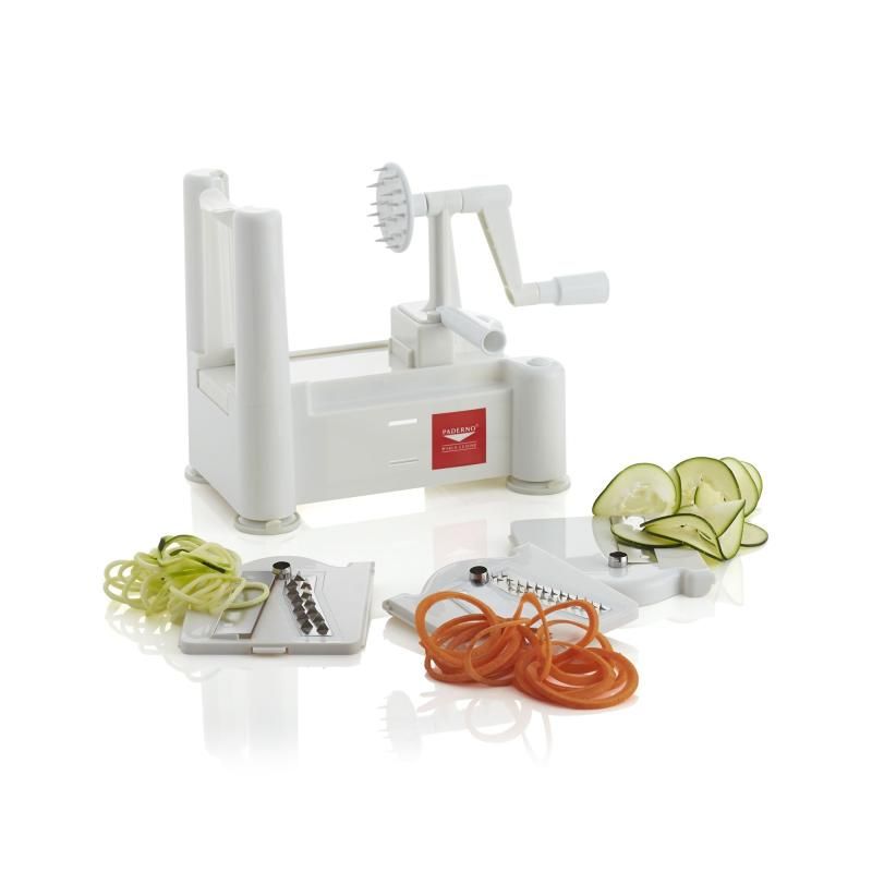 Paderno World Cuisine A4982799 Tri-Blade Plastic Spiral Vegetable Slicer 野菜スライサー 並行輸入品