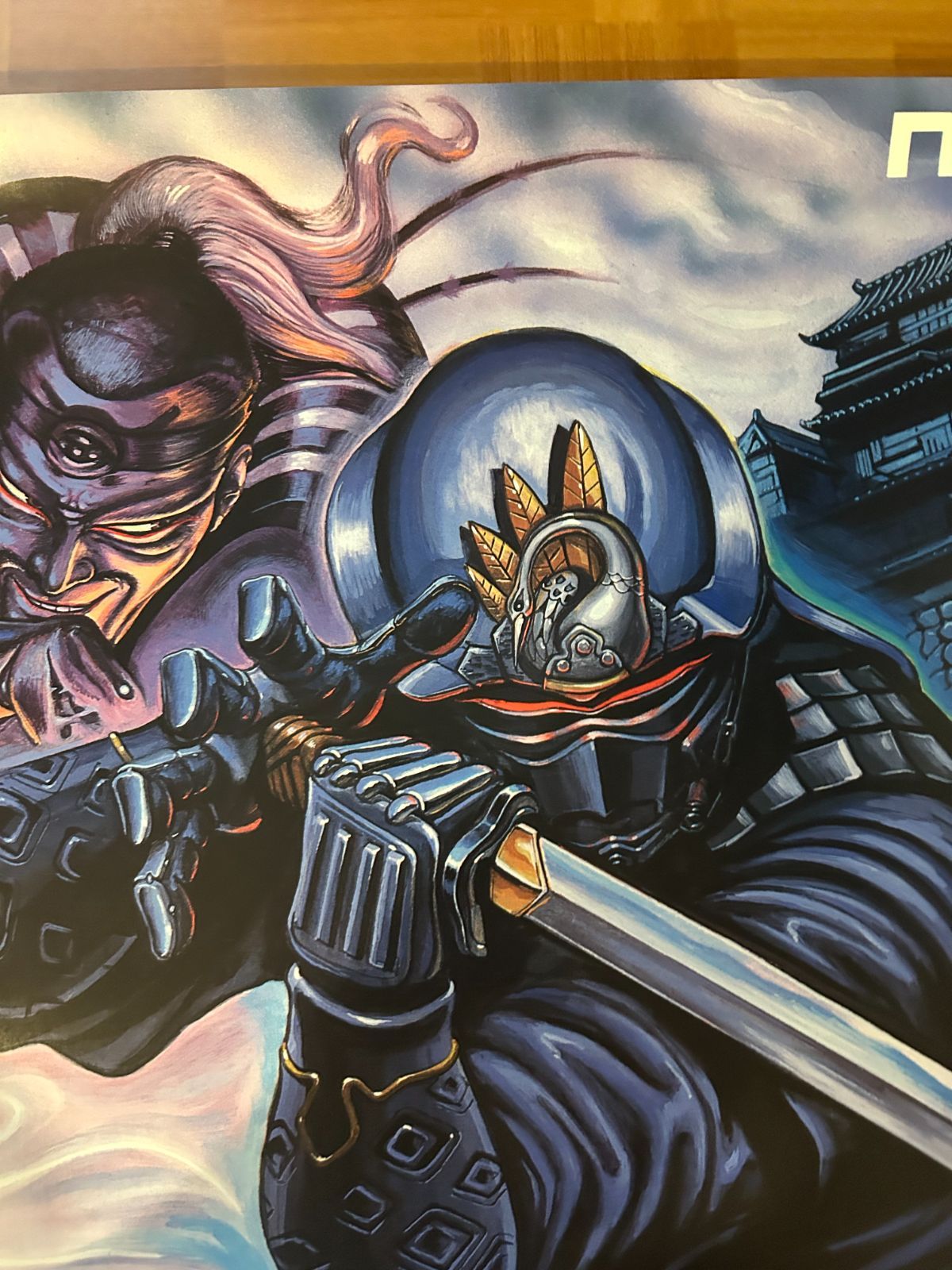 未来忍者 NAMCO MUSEUM OF ART 復刻ポスター B1サイズ(728x1030mm