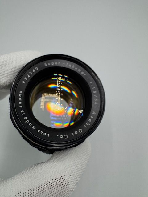 分解整備・実写確認済Super-Takumar 55mm F1.8 前期型 カラー