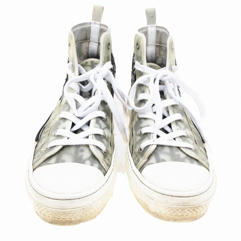 DIOR HOMME ディオールオム 19AW B23 High Top Sneakers オブリーク総  
