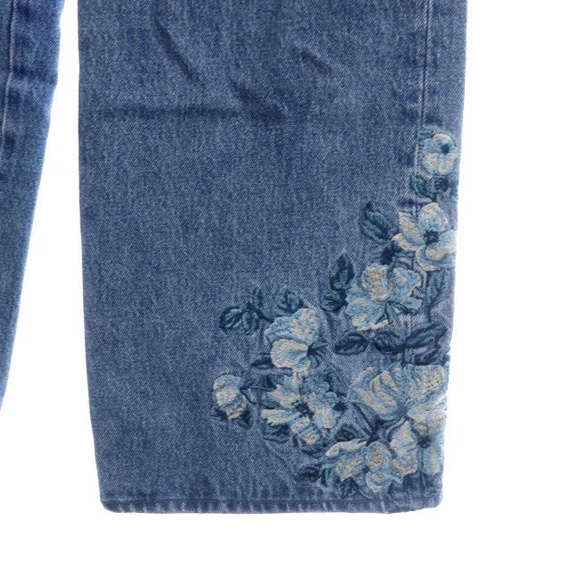 クラネ CLANE SECOND EMBROIDERY DENIM PANTS デニムパンツ ジーンズ 