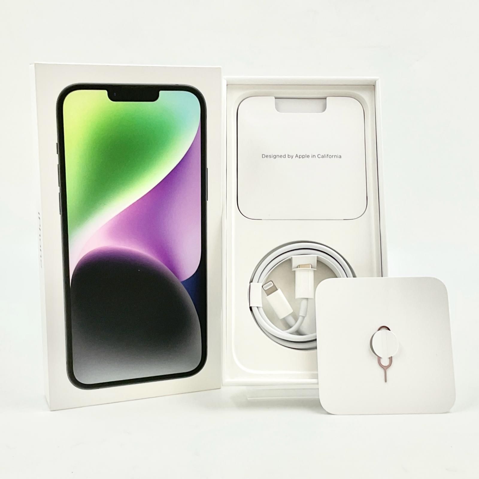 iPhone 14 Plus 256GB ミッドナイト docomo 動作確認済 86%【全額返金  