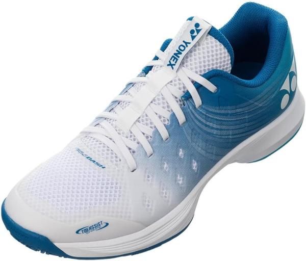 【新品・3営業日で発送】YONEX ヨネックス パワークッションエアラスダッシュ4GC (SHTAD4GC) 色 : ホワイト/スカイブルー サイズ : 27.5 