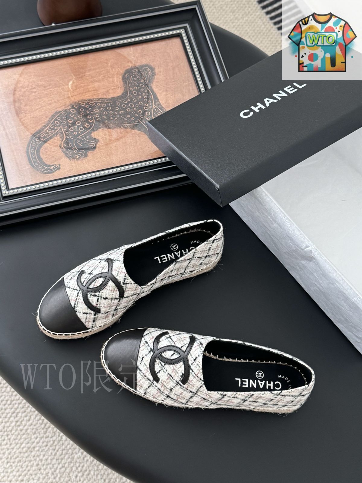 【CHANEL】在庫確保難★存在感ある  エスパドリーユ シンプル CHANEL / シャネル | ココマーク メッシュ エスパドリーユ