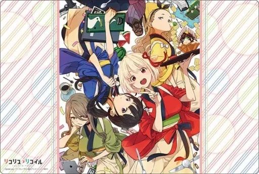 リコリス·リコイル　プレイマット　キービジュアル第1弾 Amazon.co.jp: リコリス リコイル プレイマット キービジュアル