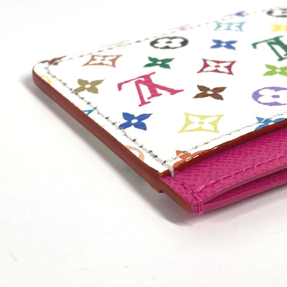 美品】LOUIS VUITTON ルイヴィトン マルチカラー 名刺入れ カード