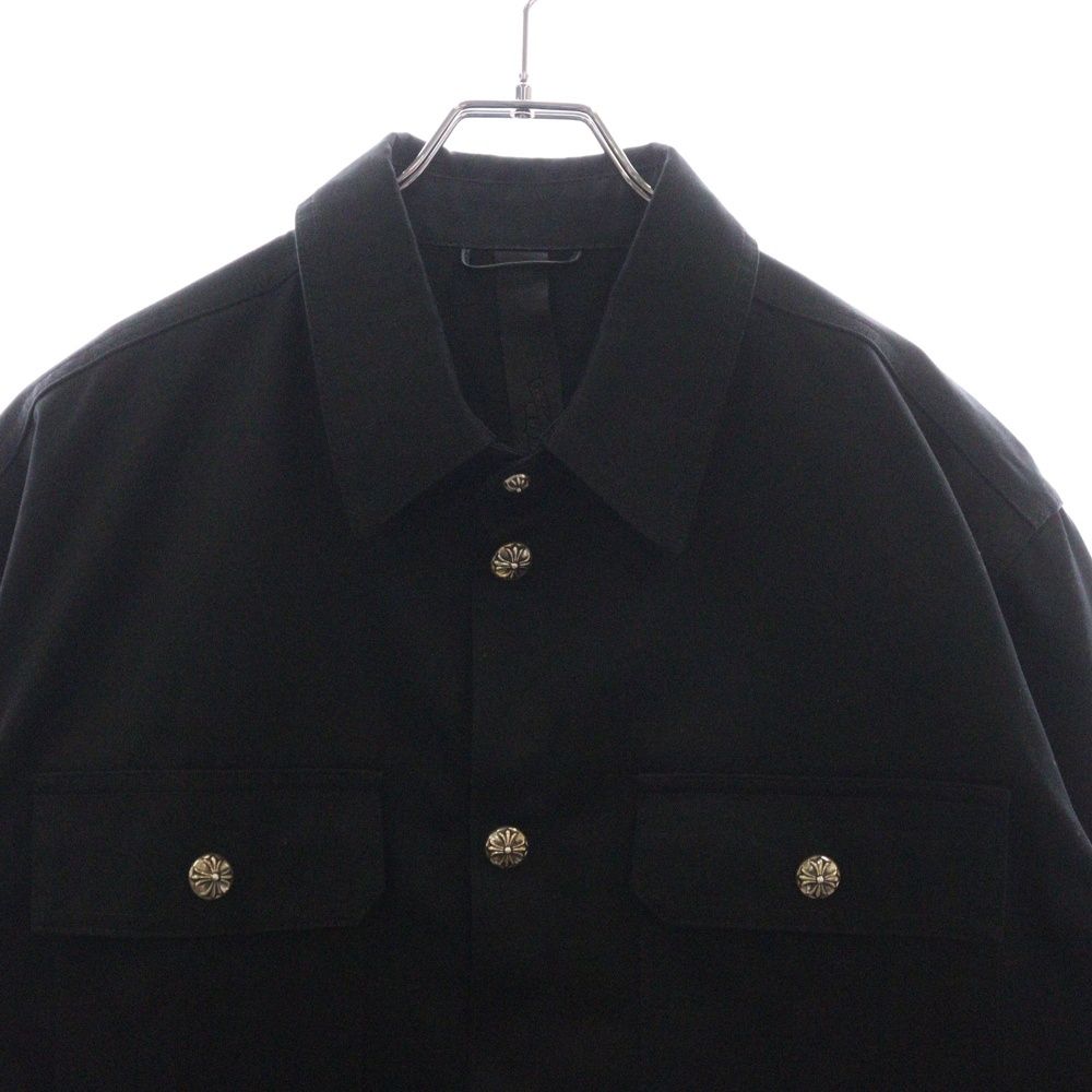 クロムハーツ ワークドッグ クロスボールボタンジャケット 黒 ブラック JPタグ CHROME HEARTS クロムハーツジャケット WORK DOG ワークドッグ