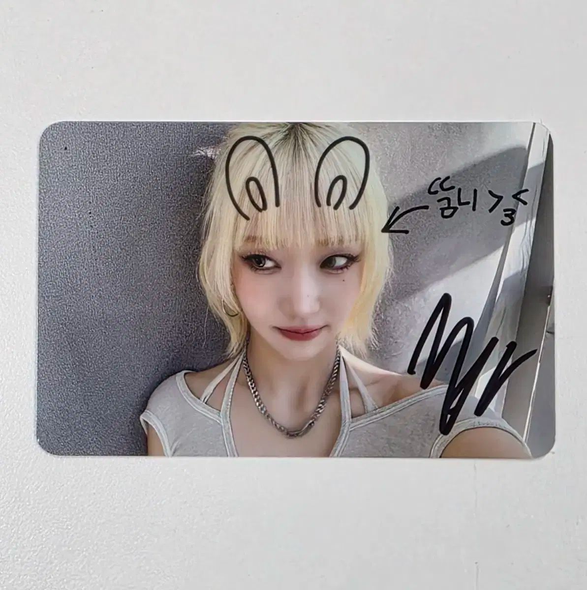 Amazon.co.jp: STAYC POPPY スミン 直筆サイン入りチェキ