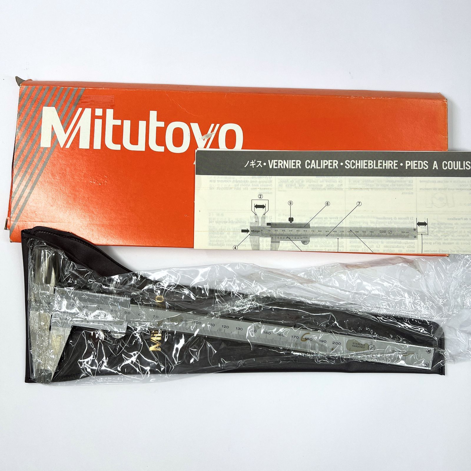 騎士 未開封】M形標準ノギス ミツトヨ N20