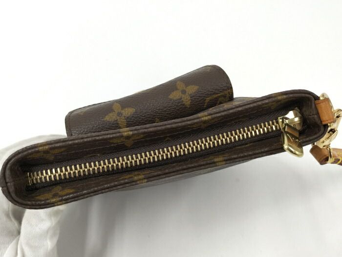 LOUIS VUITTON ポーチ パルティシオン モノグラム M51901 LOUIS VUITTON パルティシオン ポーチ モノグラム ブラウン
