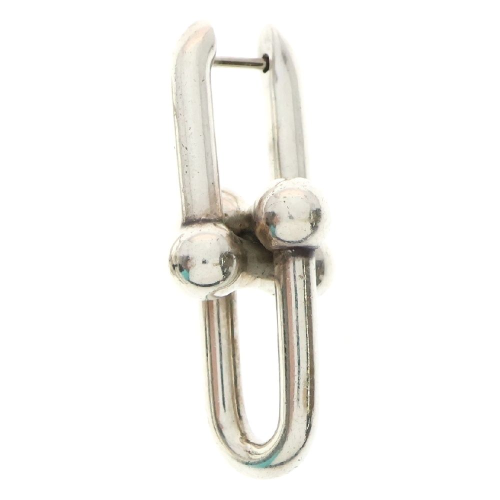 TIFFANY - Co. ティファニー ハードウェア ラージ リンク ピアス 925 シルバー アクセサリー