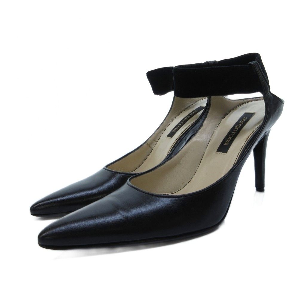 セルジオロッシ　ミュール Sergio Rossi(セルジオ ロッシ)｜srSI ROSSI ミュール/ブラック の通販