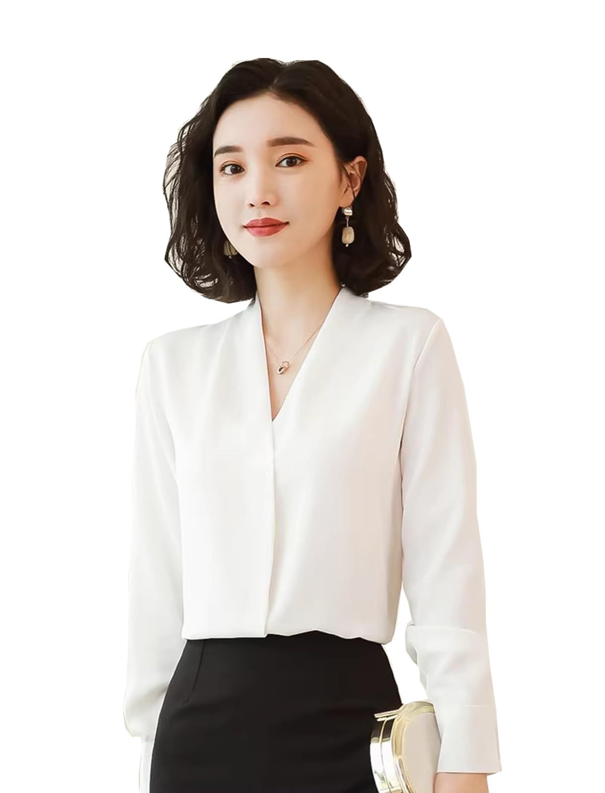 今着れるルネフォクシーホワイト スカラップヘム 長袖シャツ 今着れるルネフォクシーホワイト スカラップヘム 長袖シャツ - メルカリ