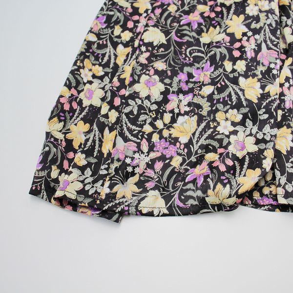美品 BEARDSLEY ビアズリー フラワーランダムティアードスカート